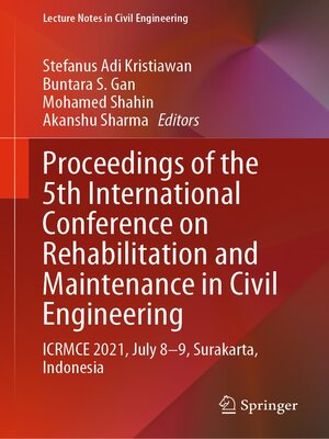 cover image of Proceedings of the 5th International Conference on Rehabilitation and Maintenance in Civil Engineering